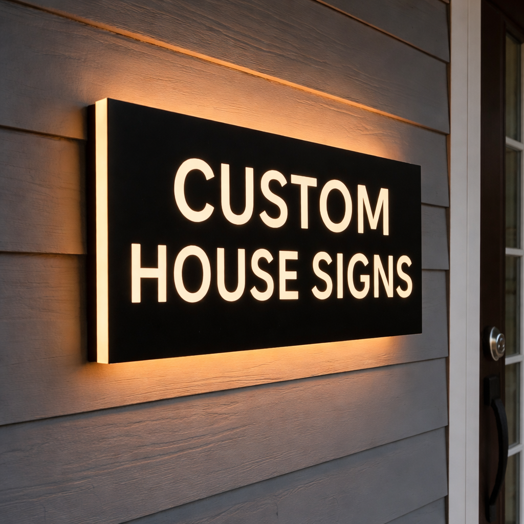 Custom House Signs